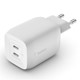 Belkin 2li USB-C 65W PD Gan Şarj Cihazı - Beyaz