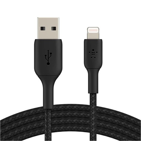 Belkin Braided Lightning Kablo 2m Siyah