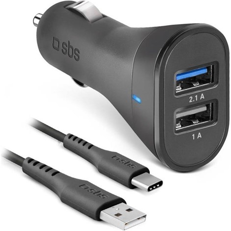 SBS Araç Şarj Cihazı - 2 USB outputs-USB