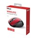 Trust 24019 ZAYA WRL RCHRGABLE MOUSE-KIRMIZI